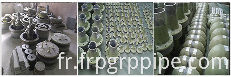 GRP Saddle Fiberglass Bride Frp Elbow Fibre-verre Tee GRP FRP Pipe Rapitements GRP Elbow FRP Pipe Flange Adapter 1 "2"